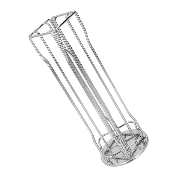 Kaffe Kapsel Stativ 360° Rotation Anti Slip Tjock Bas Smidesjärn Kapsel Pod Hållare för Vertuoline 20pods Silver