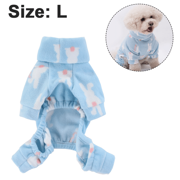 Igelkott Termiska Vinterkläder för Husdjur Hund Pyjamas Katt Onesies Jumpsuits Tjock Sammet