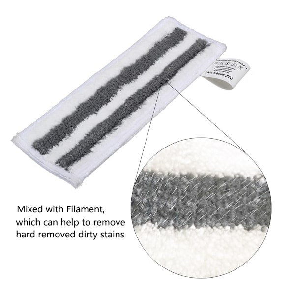 Högkvalitativa Superfinfiberdynor för Kärcher EasyFix, Easy-Glide Mikrofiberdyna Säkerställer Smidig Golvrengöring