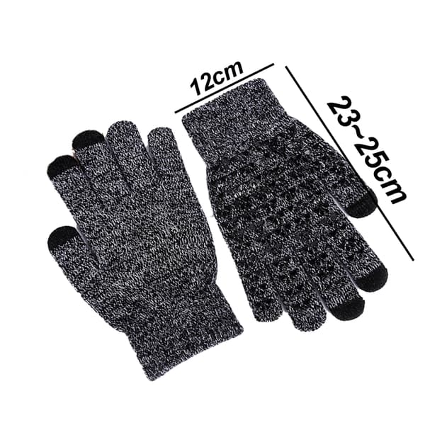 Vinterhandsker til mænd og kvinder - Touch Screen Anti-Slip Silikone Gel