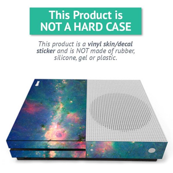 Konsolklistermærke Carbon Fiber Vinyl Skin Sticker til Xbox ONE