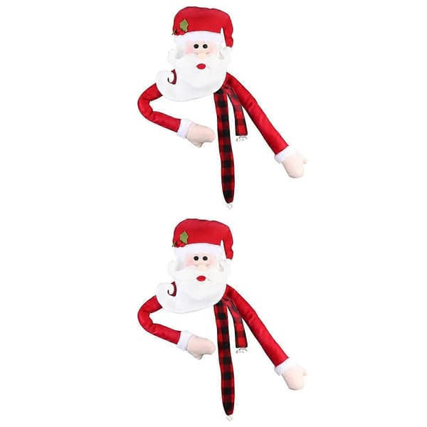 Julgransprydnad i form av snögubbedocka för dekoration, 2 st