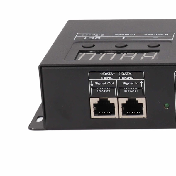 24-kanals DMX-avkodare digital display RGBW DMX512 dimningsdrivrutin LED-styrenhet för scenfält DC5V-24V