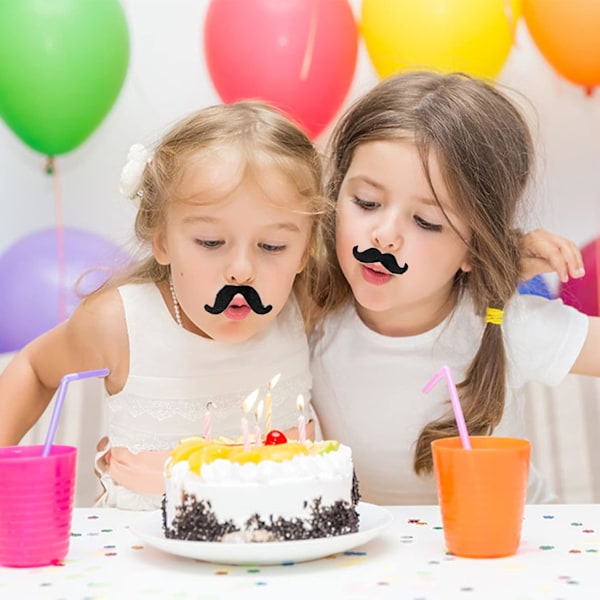 Vuxen Kostymfest, Nyhet Mustasch För Män Och Kvinnor, Syntetisk Päls Självhäftande Falska Mustascher Med Blandade Stilar, Perfekt För Temafester