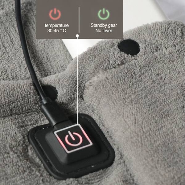 Varme Tæppe Student Sjal Tæppe USB Elektrisk Tæppe Håndvarmer Knæpuder Kontor Lur Tæppe Betræk Tæppe Lys Tæppe