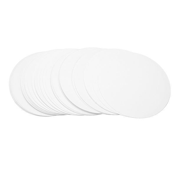 100 kpl pyöreä läpinäkyvä nappikalvo suojakalvo rintanappeja jääkaappitarroja varten 44 mm / 1,7 tuumaa