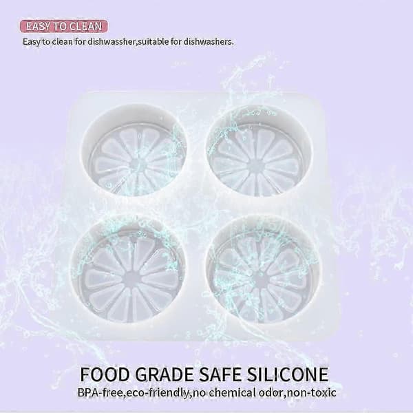 Sitron silikonformer Appelsinskive silikonformer for cupcake-topper