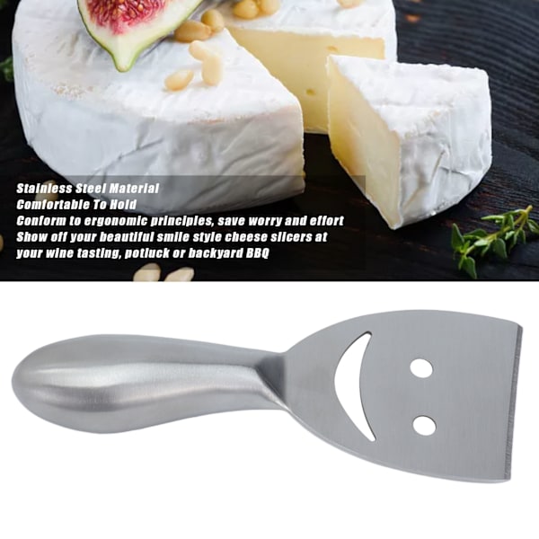 2 stk. Osteshøvel Multifunksjonell Rustfritt Stål Smile Style Osteshøvel for Kjøkkenbaking