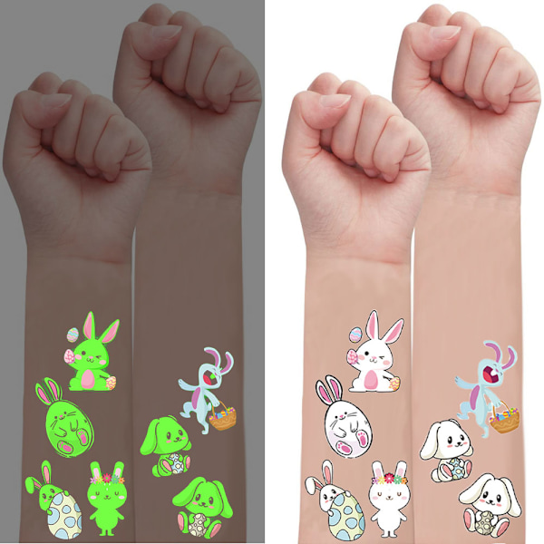 Påsk tillfälliga tatueringar