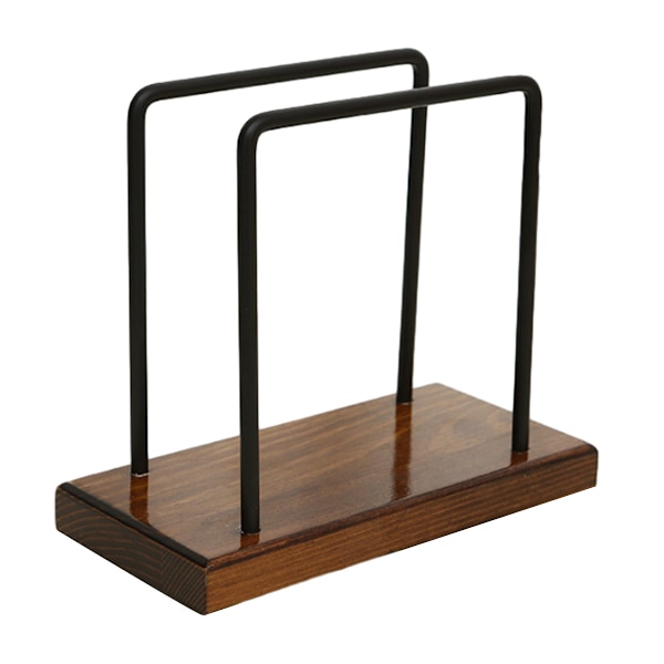 Napkin holder made of metal wooden, for kitchen, restaurant, bar