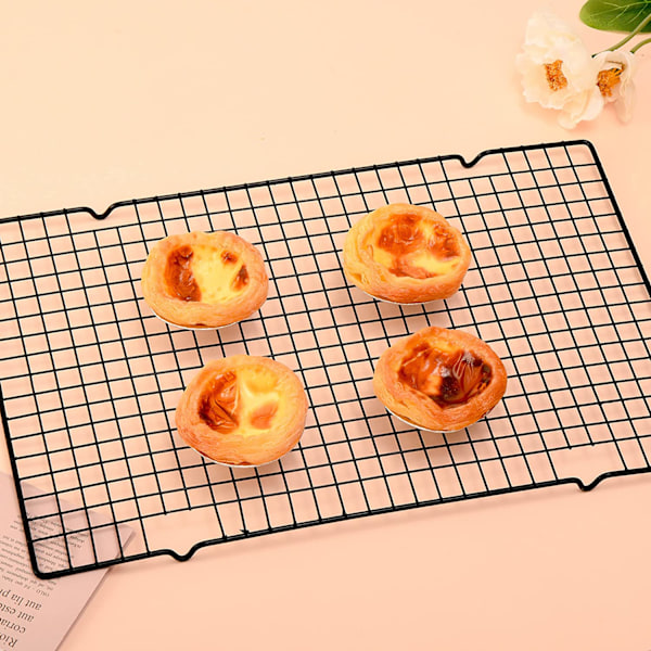 Avkjølingsstativ for baking, kaker, rustfritt stål trådstativ