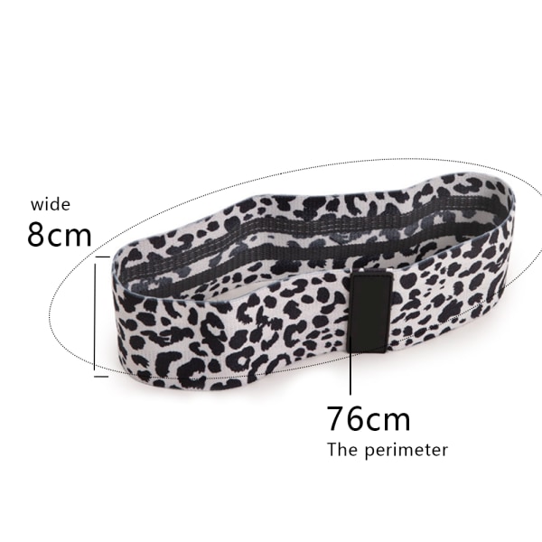 Band Hip Resistance Workout Band-Fabric Loop Circle för ben,