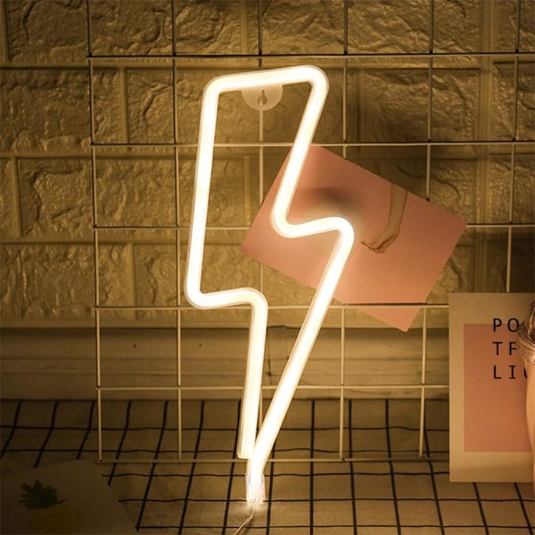 LED-neonvalot, sininen välähdys, USB/paristokäyttöiset neonvalot, hehkuva neon-yövalo, värillinen seinävalaisin, studio, juhlat, baari, joulu, syntymäpäivä