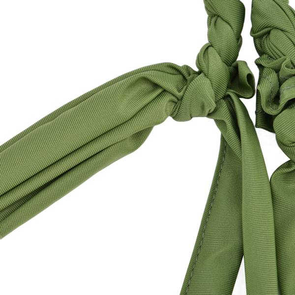 Hevosen hännän pidennykset punottu hevosen hännän kääre polyester kaunis suojaava hyttyskarkote suoja hevosille vihreä
