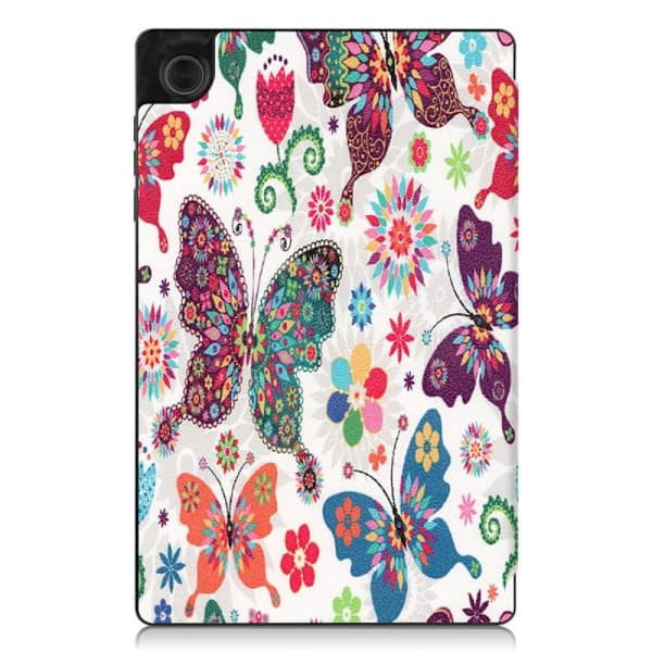 Tri-fold etui til Lenovo Tab M10 HD Gen 2 - Sommerfugl Multifarvet