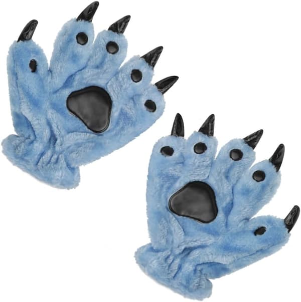 Potehandske Handsker Vinter Søde Tykke Unisex Dyrepotehånd