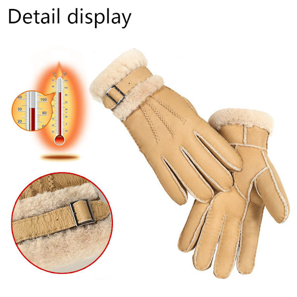 Handsker - Vinter Varme Handsker Tyk foring Elegante Handsker