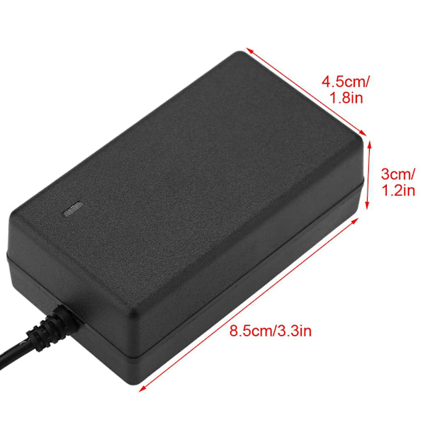 AC100-240V DC 16.8V 2A Erstatningsstrømadapter Litium-ion Batterilader Sikker Lading EU