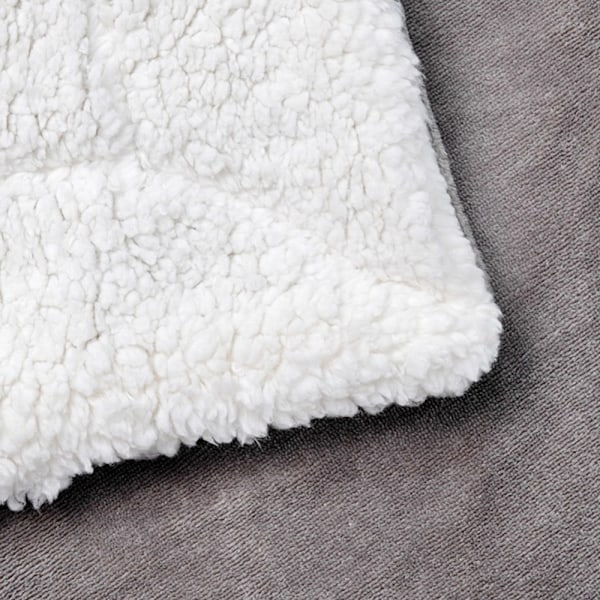 Fluffig Sherpa Fleece Pläd, Supermjuk Mysig Vändbar Filt Extra Varm För Alla Årstider, Förbättrad Hållbarhet Och Lättviktig Mjuk För Soffa, Säng