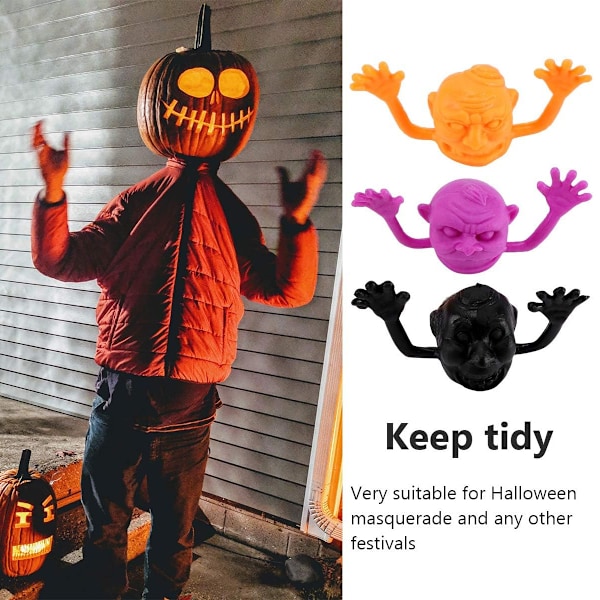 Flexibla Monster Stretchiga Fingerdockor, Roliga Interaktiva Mjuka Gummidockor, Högkvalitativt Material för Barnkalas, Lämpliga för Påsk