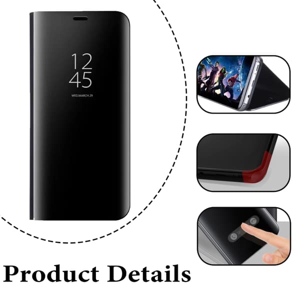 Huawei P30 Pro - Mobilcover/Shell - Spejl Sort Sort