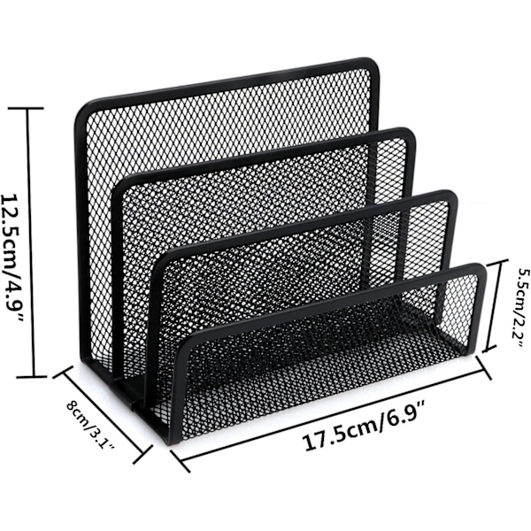 Skrivebordsmappe, nett, sortering av brev