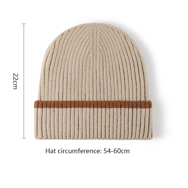 Vinter termiske hatter med mansjetter, varme gaver til kvinner og menn