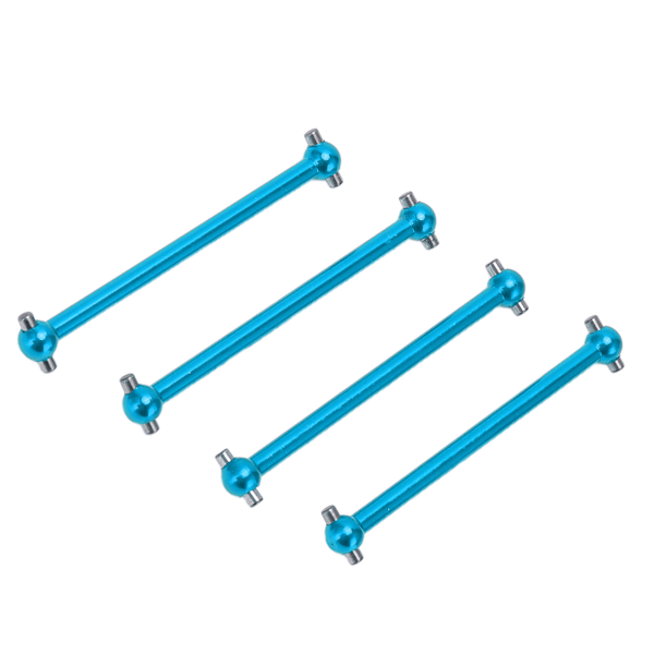 4 kpl Metalliset koiranluun differentiaalinivelkupit WLtoys A959 A949 A969 A979 1/18 RC-auton osiin Sininen