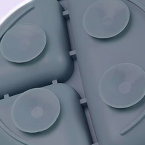 Barnens kompletterande silikonplatta babykompletterande skål smiley platta sexdelad besticksset