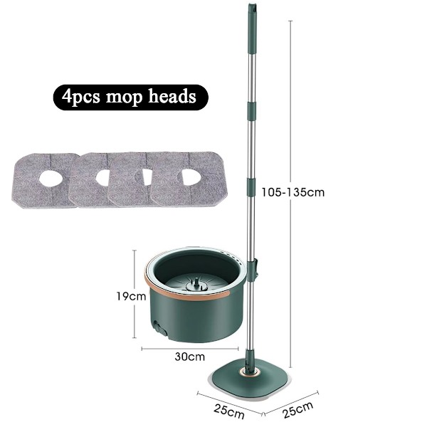 Mop-Lattia Mop-Lattia Laiska Ihminen Kädet Vapaat Mop-Lattia Artefakti Puhdas Likainen Erotus Automaattinen Kiertävä Mop-Lattia Litteä Mop-Lattia Puhdas Mop-Lattia