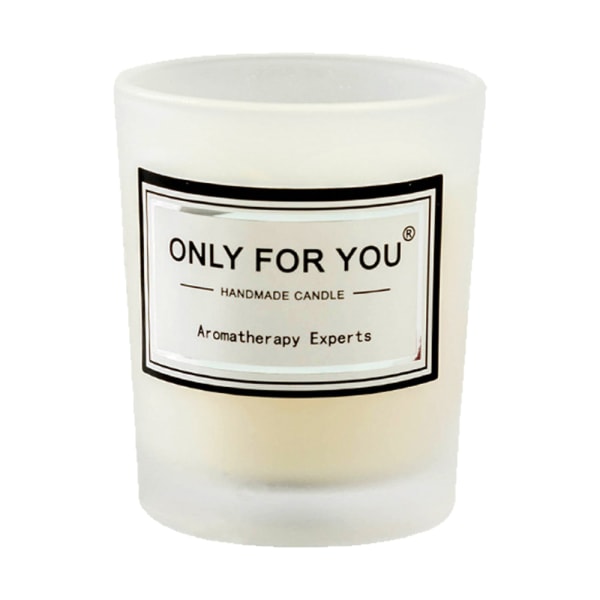 Blush Scented Jar Candle for HomeRelaxing Soy Wax Candles for