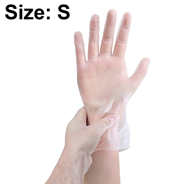 Engångshandskar Pulverfria TPE-handskar - Klara undersökningshandskar