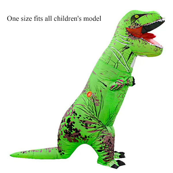 Tyrannosaurus Rex Rolig Halloween Dinosaur Uppblåsbar Dräkt Ridande Dinosaur Muskel Dinosaur Uppblåsbar Dräkt