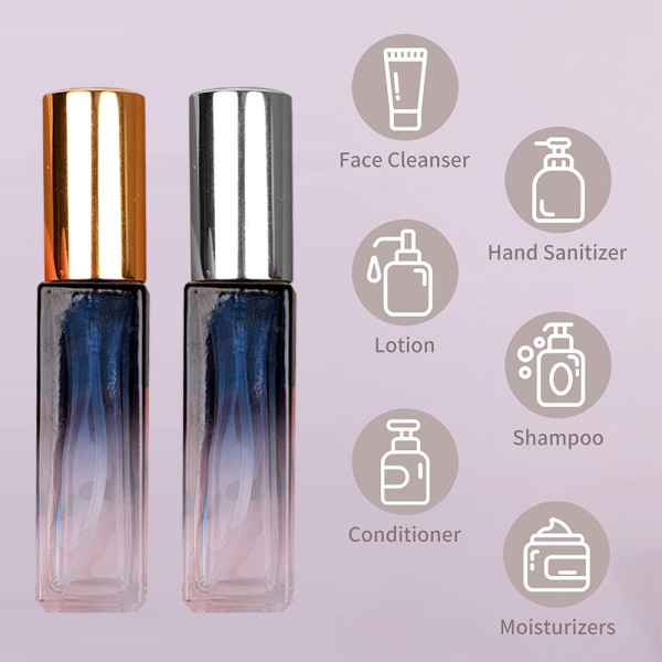 Eksklusiv bærbar parfyme undertapping 5ML, 10ML bærbar spray