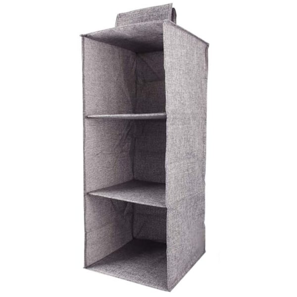 Hängande Tröjförvaring, Vikbara Garderobshyllor i Non-Woven Tyg, Utrymmesbesparande Design För Resor Och Hemanvändning, Bomullslinne Tyger Ger Styrka