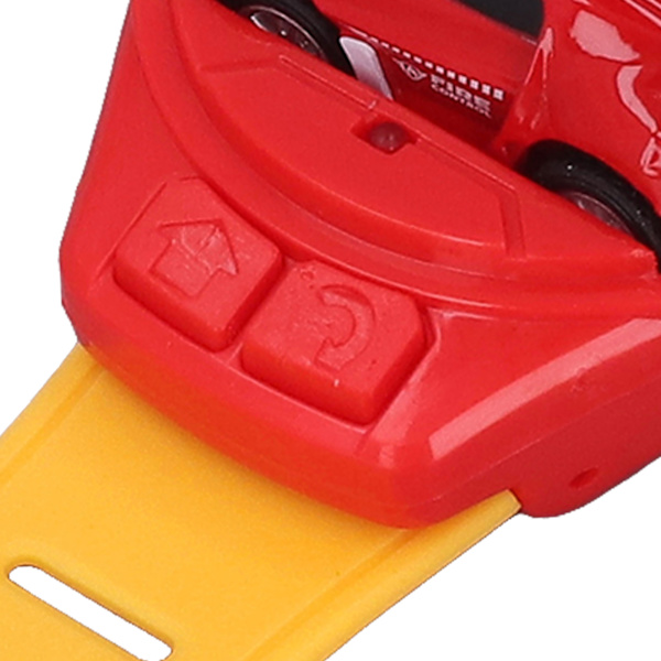 Mini RC Bilur Watch Legetøj 2.4GHz Tegneserie Sød USB Opladning Watch Fjernbetjening Bil Legetøj til Drenge Piger Gaver Rød