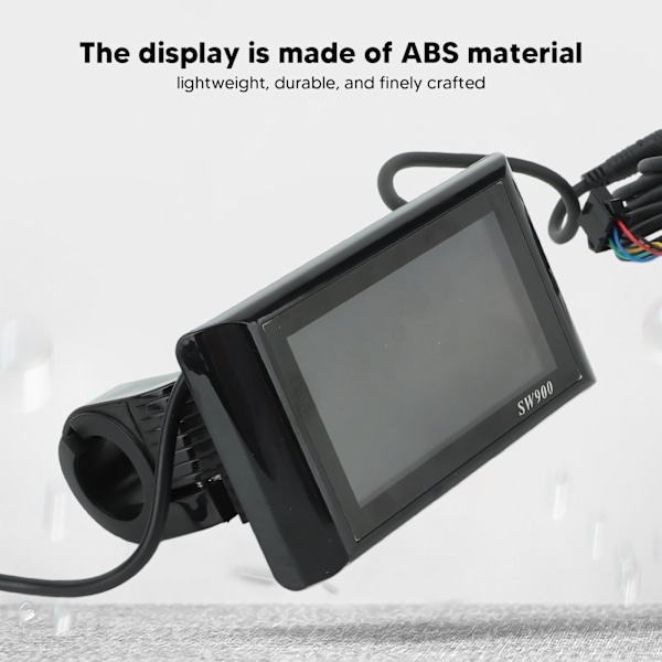 Elektrisk sykkel sykkel SW900 LCD-skjerm Elektrisk scooter SW900 LCD-skjerm Kontrollpanel