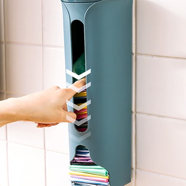 Plastposeholder, kjøkkenavfallsposeholder, rullholder