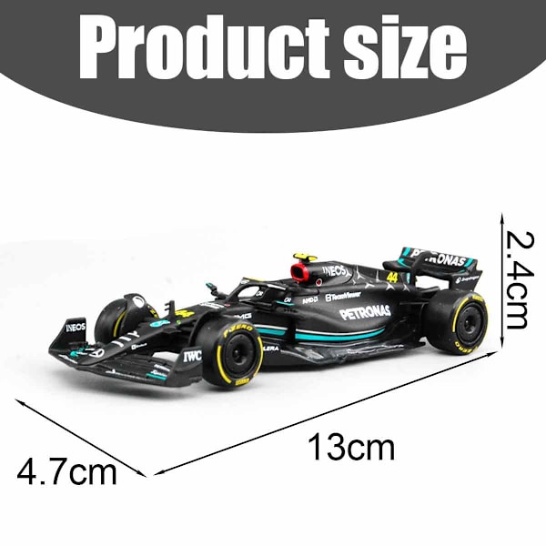 Bimeko Formelbilmodell Lafali F1 LAFHA Racingbilmodell 1:43 Formel legering modellbil sving