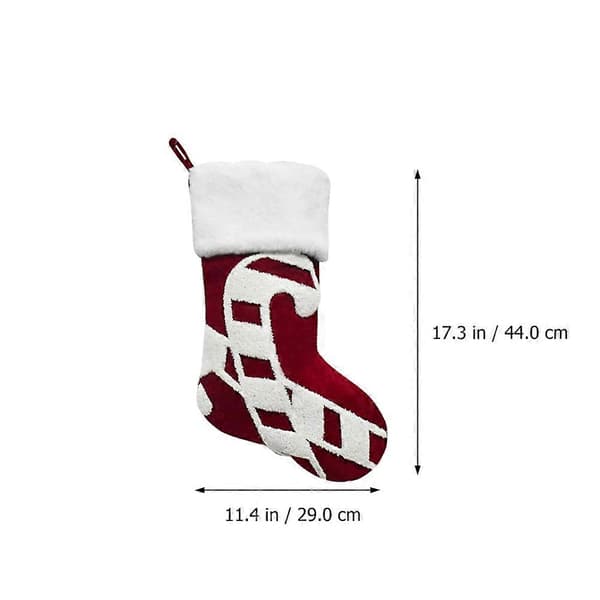 Små tøyposer juleoppbevaringspose juletrepynt diverse 44X29X1CM polyester 1 stk