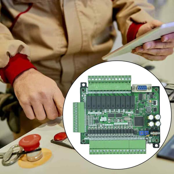 PLC industriel kontroltavle FX3U-24MR høj hastighed med analog stm32 programmerbar controller FX3U-24MT FX3U-24MR