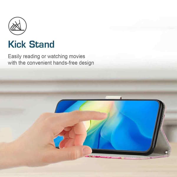 Kompatibel med Samsung Galaxy A23 5G Deksel Marmor Blå/Lilla