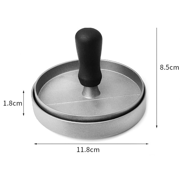Professionell Burgerpress, Hamburgarform Non-Stick Köksredskap, Perfekt För Olika Biffar, Ergonomiskt Designad, Presentidé För Grillning