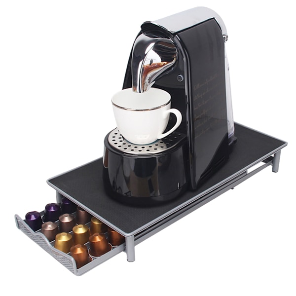 Kaffe Kapselholder Stativ Skuff Kaffe Boks Multifunksjonell Kaffe Kapsel Stativ