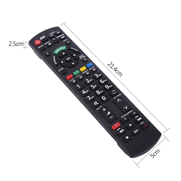 Intelligent TV N2QAYB000350 Fjärrkontroll Ersättning Universell Controller För