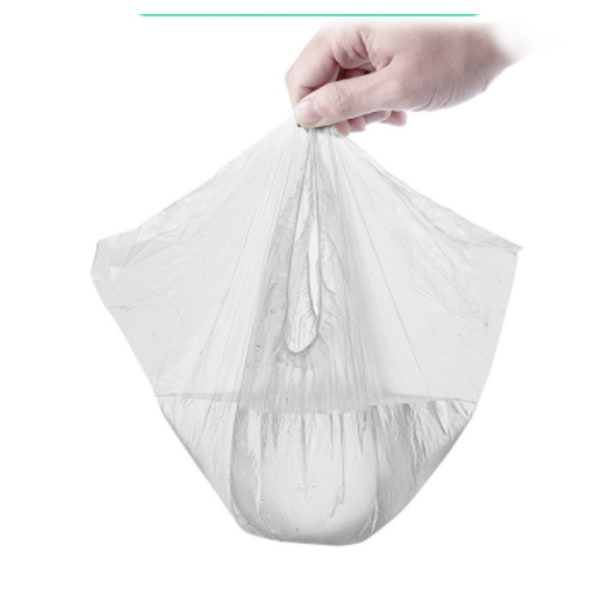 Engångs Mini Sopsäckar, Giftfritt PE-material Transparent Plast, Luktfri Avfallshantering för Toalettsitsar för Träning, Value Pack, 100-pack