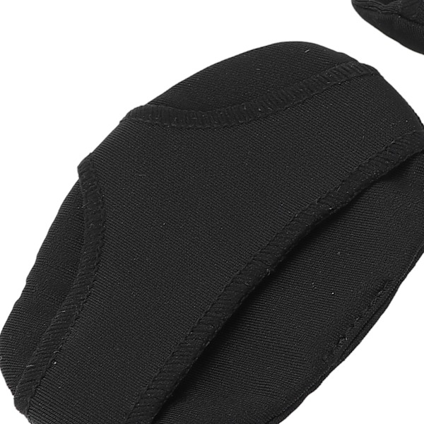 Forfodssko Indlægssåler Stof Fod Metatarsal Pads Massagepude til Fodpleje Sort