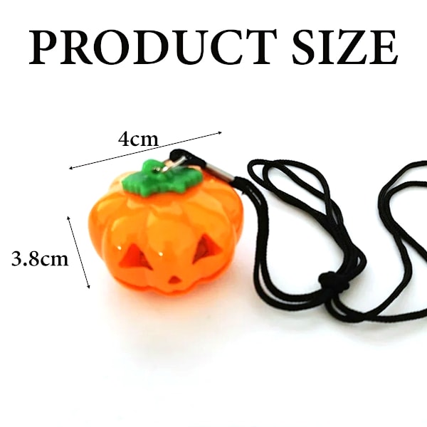 Klassisk Mini Pumpa Godisbox, Fyllbar Godisbehållare för Halloweenfestdekoration, Tålig Plast med LED-lampor