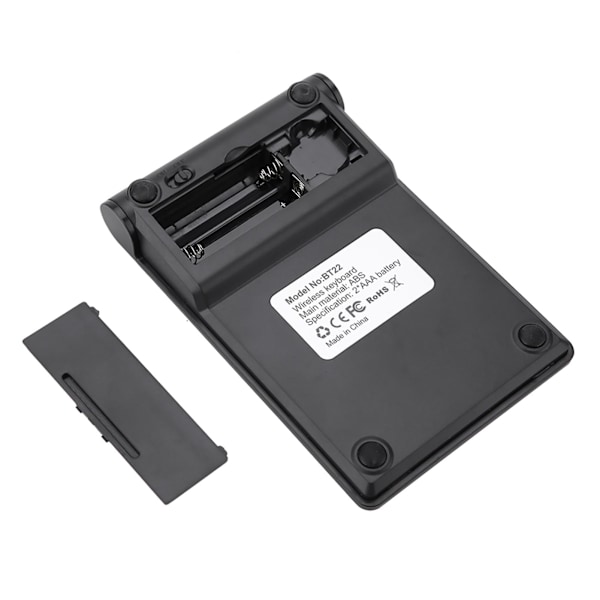 Svart 22-tangenters Mini Numpad Trådlös Bluetooth Numerisk Tangentbord För OS X PC