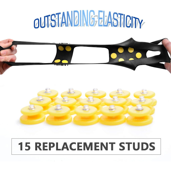 Spikes crampons, sko spikes, sko kløer